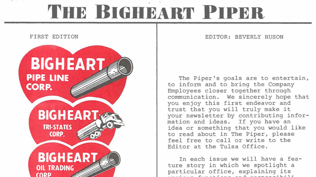 OCTG Sooner Inc, SoonerPipe, CTAP, TerraTech, The BigHeart Piper First Edition