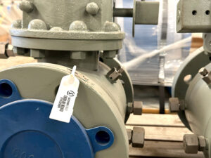 Sooner360 tags mark valves, fittings, flanges in our TerraTech service centers